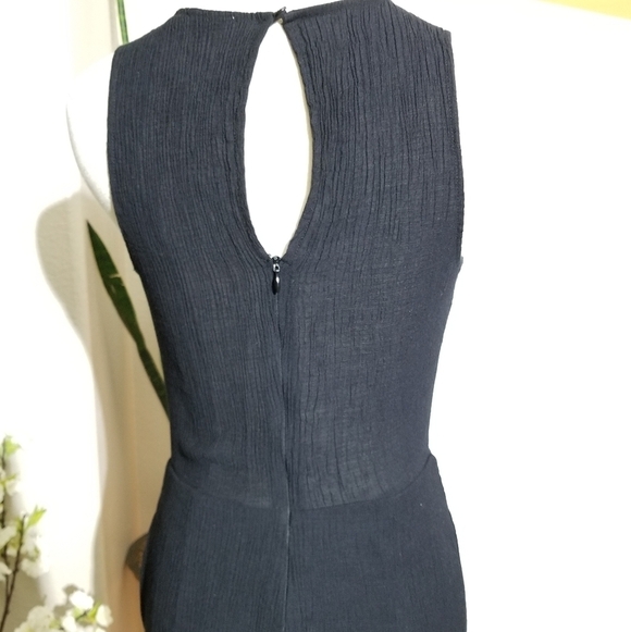 LUSH Black Sleeveless Jumpsuit Rompers,  Medium - Picture 5 of 11